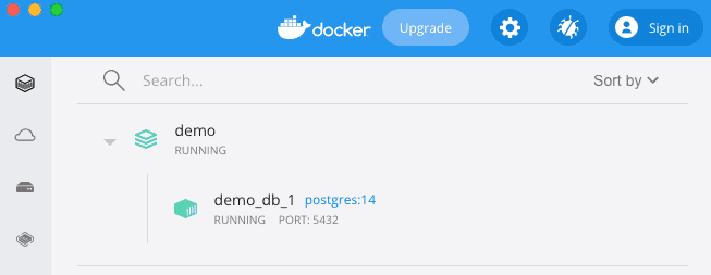 Dockerダッシュボード